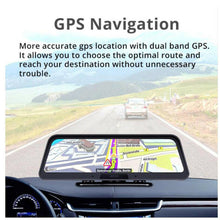 Load image into Gallery viewer, New Wifi Car DVR Dual Dash cameras 4G ADAS 10 GPS Navi Head Unit Android OS Bluetooth
