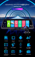 Load image into Gallery viewer, New Wifi Car DVR Dual Dash cameras 4G ADAS 10 GPS Navi Head Unit Android OS Bluetooth