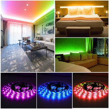 Load image into Gallery viewer, New Waterproofed 10M LED Lights Strip Music Sync RGB, Bluetooth App+40 keys Remote