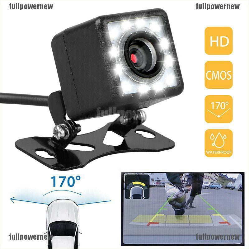 New 12 LED HD Auto Rear View Reverse Camera Backup Parking Camera Night Vision (camera Only)