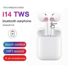 Load image into Gallery viewer, New i14 TWS Bluetooth 5.0 Earphone Smart Touch Control Wireless Earbuds With Charging Box