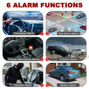 New Rechargeable 15000 mAH 4G GPS Tracker Magnetic Car Boat Phone APP Real Time LIVE Tracking