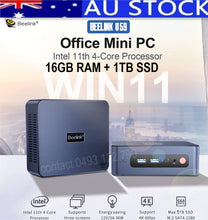 Load image into Gallery viewer, New Beelink U59 Mini PC Intel 11th Gen 4-Cores N5105, Office Mini Computer 16GB DDR4 1TB SSD