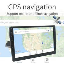 Load image into Gallery viewer, New 10.1&quot; Car 1 Din Stereo Android 10 Up Down Adjustable Screen Wifi bluetooth GPS Nav Radio