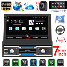 Load image into Gallery viewer, New WiFi 1 din Car Head Unit Stereo 7 Inch FM Radio Bluetooth Android 10.0 GPS Navigation Car
