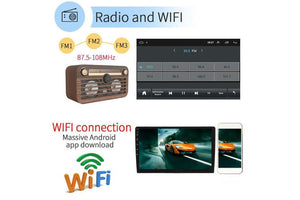 New Android 10.0 9 inch Car Stereo 1GB RAM 16GB ROM Bluetooth WiFi 2 DIN GPS Radio Head Unit