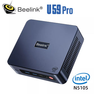 New Beelink U59 Mini PC Intel 11th Gen 4-Cores N5105, Office Mini Computer 16GB DDR4 1TB SSD