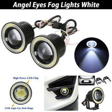 Load image into Gallery viewer, New 2x Universal 2.5 Inch COB LED Car Fog Light Halo Angel Eyes Rings DRL White 12V Road Fog Lamp