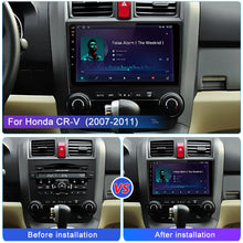 Load image into Gallery viewer, New 2007-2011 Honda CR-V CRV Stereo Radio 2+32G Android 12 GPS Carplay Android Auto Head Unit