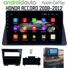 Load image into Gallery viewer, New Honda Accord 8th Car Radio Head 2008-2012 Unit Carplay Android Auto 10.1&#39;&#39; Android 12 GPS