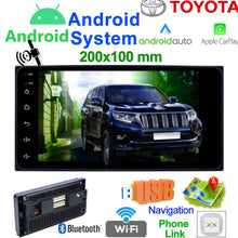 Load image into Gallery viewer, New 7&quot; Stereo Toyota 200x100mm Plug n Play BlueTooth Carplay GPS Double DIN Car Stereo Android 10