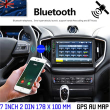 Load image into Gallery viewer, 7&quot; Double 2 DIN Car MP5 Player Bluetooth Touch Screen Stereo FM Radio GPS AU MAP