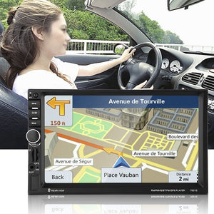 2021 Latest New 7" HD GPS Navigation Bluetooth MP5 Player Car FM Radio Multimedia Player