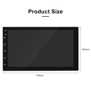 New 2 Din Android 10.1 2GB/16GB Car Stereo GPS Navigation FM Radio Player Double Din WIFI