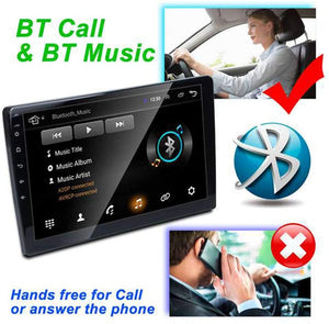 New 9" inch 2 DIN Android 11 2+16 GB Car Stereo FM Radio Bluetooth GPS WIFI