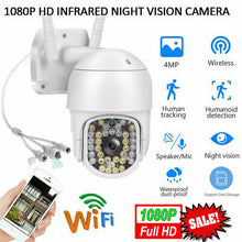 Load image into Gallery viewer, New 36 LED 1080P HD Wireless Camera Outdoor CCTV PTZ Smart Security WiFi IR IP Cam