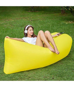 Inflatable Air Bag Sofa Lounge Sleeping bag Camping Bed Outdoor Beach Hangout