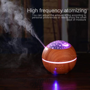 Ultrasonic Home and Office/Aromatherapy Oil Diffuser Light Ultrasonic Air Humidifier