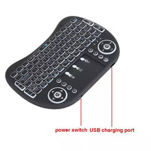 Load image into Gallery viewer, Mini Backlight  Wireless Media Keyboard LED Light Mouse Remote Control Touchpad Handheld