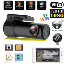 Load image into Gallery viewer, Wifi Car Hidden Camera DVR Video Dash Cam Recorder 170° 1080P Night Vision