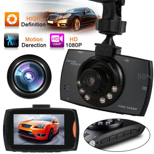New 1080P 2.7 Full HD DVR Car Vehicle Camera Dash Cam Video G-sensor Night Vision
