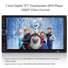 Load image into Gallery viewer, Car 7&quot; Bluetooth MP5 Player Touch Screen Airplay Android Screen Mirror Stereo Radio