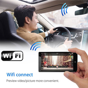 Wifi Car Hidden Camera DVR Video Dash Cam Recorder 170° 1080P Night Vision