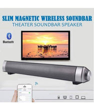 Load image into Gallery viewer, TV Sound Bar Wireless Bluetooth Speaker Soundbar Channel 2.0 With Built-In Subwoofer Remote Control