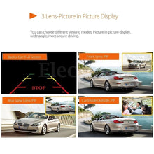 Load image into Gallery viewer, 7&quot; New Touch screen Dual Lens Car DVR 1080P Dash Cam Reversing Rear Camera Mirror Video Recorder