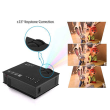 Load image into Gallery viewer, NEW WiFi Projector HDMI VGA Ezcast Airplay Connect to Smartphone Apple Android