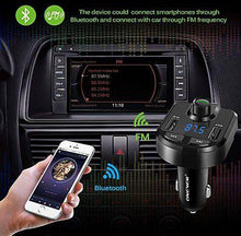 Load image into Gallery viewer, Car MP3 Player FM Transmitter with Dual USB Ports 3.1A Quick Charge Supports 32GB MINI SD card