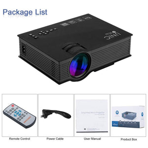 NEW WiFi Projector HDMI VGA Ezcast Airplay Connect to Smartphone Apple Android