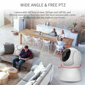 🎥🏠🏪HD 1080P Wifi IP Home Security Camera Two Way Audio 2.4GHz Wi-Fi  Night Vision Cam