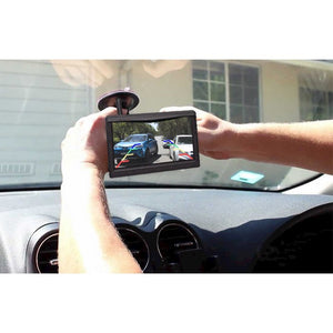 New 5" Car Wireless Reversing Camera Monitor Rear View Parking Kit Truck Van Reverse 12V 24V