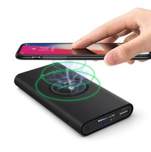 Load image into Gallery viewer, New Qi Wireless Power Bank 10000mAh iPhone X 8 8Plus XS XR Samsung 8 8+ 9 9+ Note 7 8