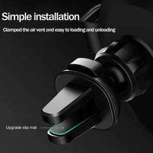🔌📱Qi Wireless Fast Charger Car Holder Auto Lock Mount For iPhone Samsung etc