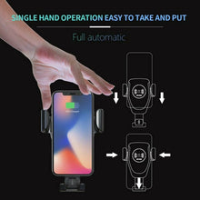 Load image into Gallery viewer, New 10W Qi Wireless Charger Car Stand Fast Charging Universal For Wireless Charging iPhone Samsung