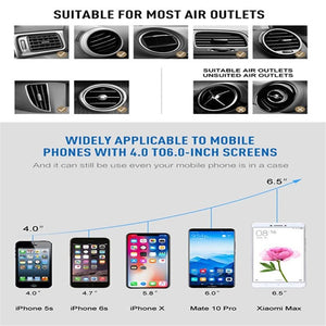 New 10W Qi Wireless Charger Car Stand Fast Charging Universal For Wireless Charging iPhone Samsung