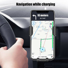 Load image into Gallery viewer, New 10W Qi Wireless Charger Car Stand Fast Charging Universal For Wireless Charging iPhone Samsung
