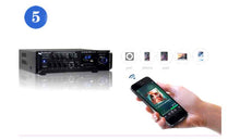 Load image into Gallery viewer, New Sunbuck 2000W Bluetooth Amplifier FM Karaoke Microphone Input Support For Speaker