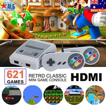 Load image into Gallery viewer, New 621 in 1 Aftermarket Classic Game Console HDMI Output with 2 Controller Wire Controllers