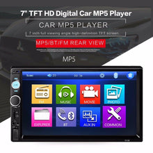 Load image into Gallery viewer, Brand New 7&#39;&#39; Double 2DIN Touch Car Stereo Radio MP5 MP3 Player Head Unit Bluetooth USB/FM