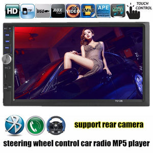 Bluetooth 7" 2DIN Car Dash Headunit (Android Supported) USB Stereo Radio Music Player MP5 Player