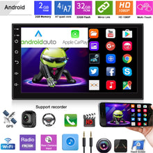 Load image into Gallery viewer, New 7 inch Android 10 OS Androidauto +Carplay Stereo 2G 32GHeadunit FM/AM +Bluetooth +GPS+WiFi