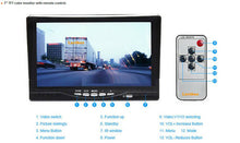 Load image into Gallery viewer, New 7&quot; Monitor Heavy Duty Reversing Camera Bus Truck Caravan Van 20 M Cable Long Cable Reverse