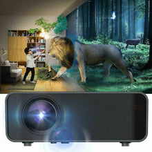 Load image into Gallery viewer, New 12000 Lumen Projector With USB, AV, HDMI, VGA,SD Built in Speaker