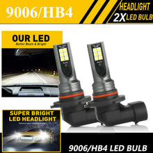 Load image into Gallery viewer, New 2PCs 9006 HB4 LED Headlight Bulb Kit Halogen Low Beam 6500K 48W 7600LM White Light
