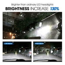 Load image into Gallery viewer, New 2PCs 9006 HB4 LED Headlight Bulb Kit Halogen Low Beam 6500K 48W 7600LM White Light