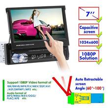 Load image into Gallery viewer, New 7.0 inch Android 10 TFT WiFi GPS 1 Din LCD Screen MP5 Car Player with Bluetooth FM Radio car