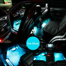 Load image into Gallery viewer, New USB LED Car Interior Neon Smart Colorful RGB Floor Light Strip Phone App Control